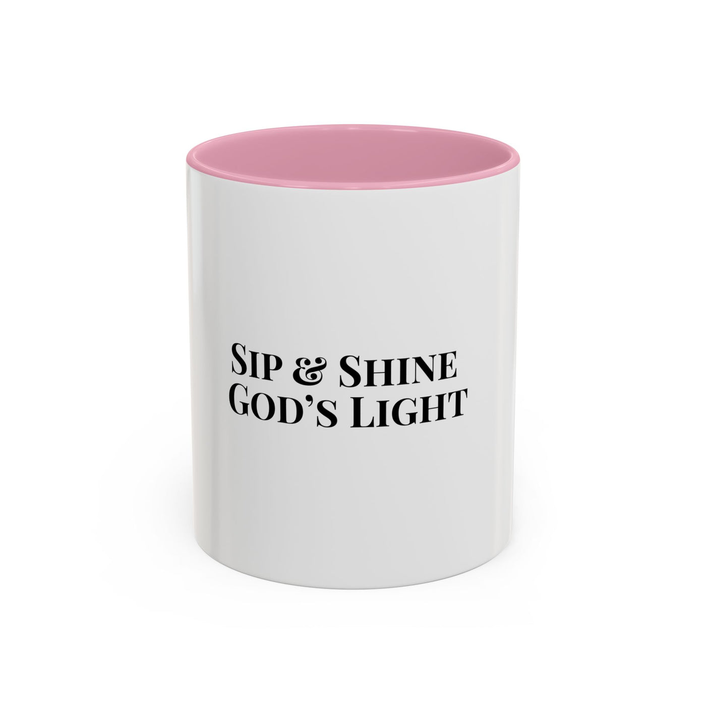 Sip and Shine God's Light Colorful Mugs (11oz, 15oz)
