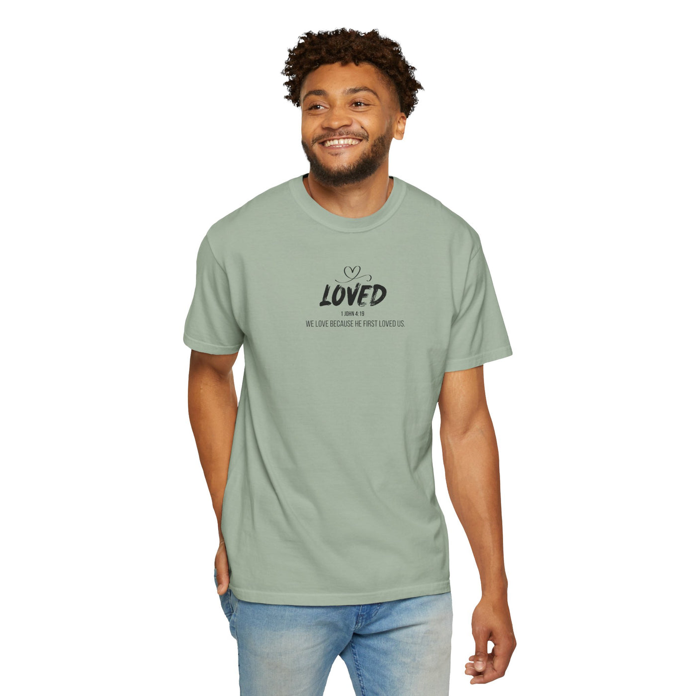 Loved Motivational  Tee for Comfort