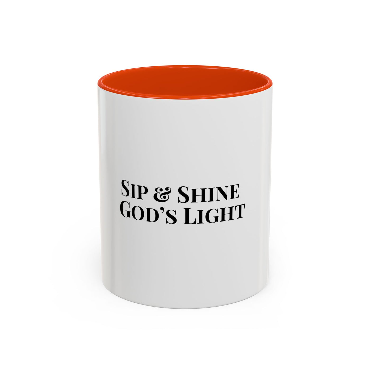 Sip and Shine God's Light Colorful Mugs (11oz, 15oz)