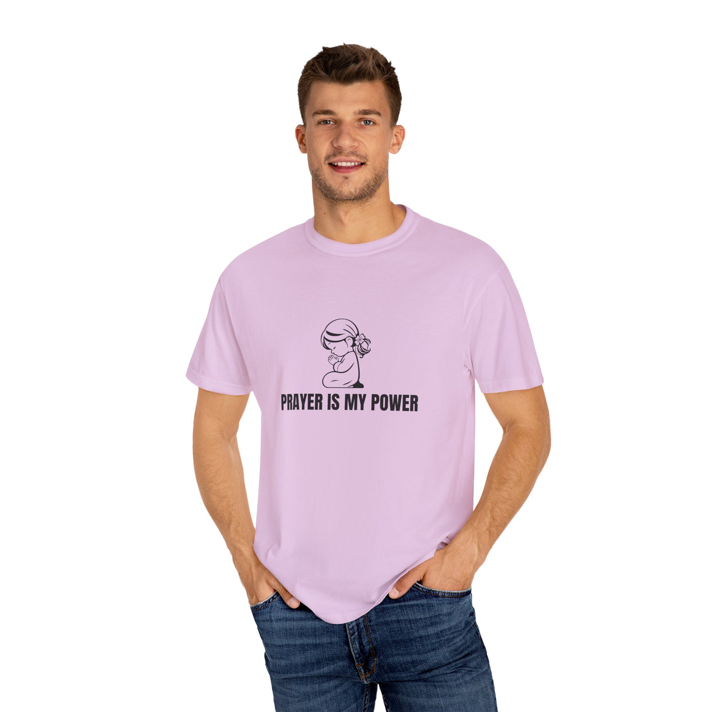 Prayer Power Unisex T-Shirt, Spiritual Tee, Faith Shirt, Casual Wear, Gift for Believers