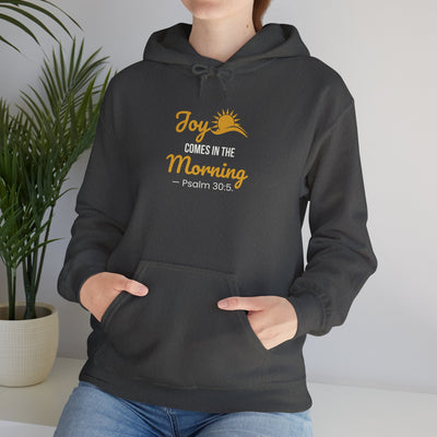 Joy Comes in the Morning Hoodie, Inspirational  Sweatshirt