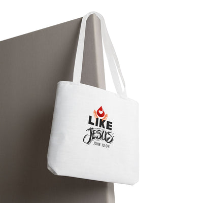 Inspirational Tote Bag - Love Like Jesus, Christian Gift, Bible Verse Bag, Everyday Use