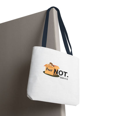 Fear Not Inspirational Tote Bag, Motivational Shopping Bag