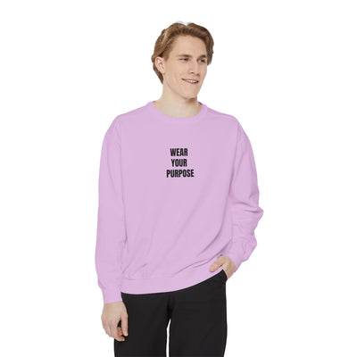 Purposeful Unisex Sweatshirt, Cozy Gift for Friends, Affirmation Apparel