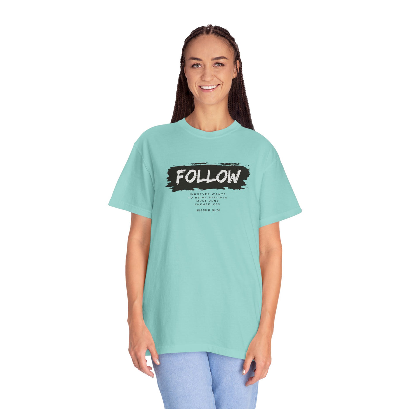 Follow Me Motivational Unisex T-shirt, Comfortable Tee for Everyday Wear