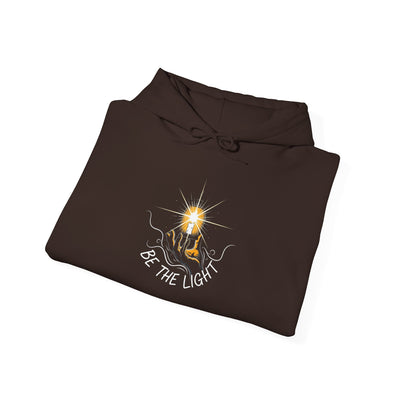 Be The Light Unisex Hoodie – Motivational & Faith-Based Sweatshirt