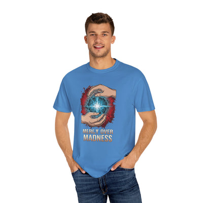 Mercy Over Madness T-Shirt, Unisex Casual Tee, Gift for Mental Health Awareness