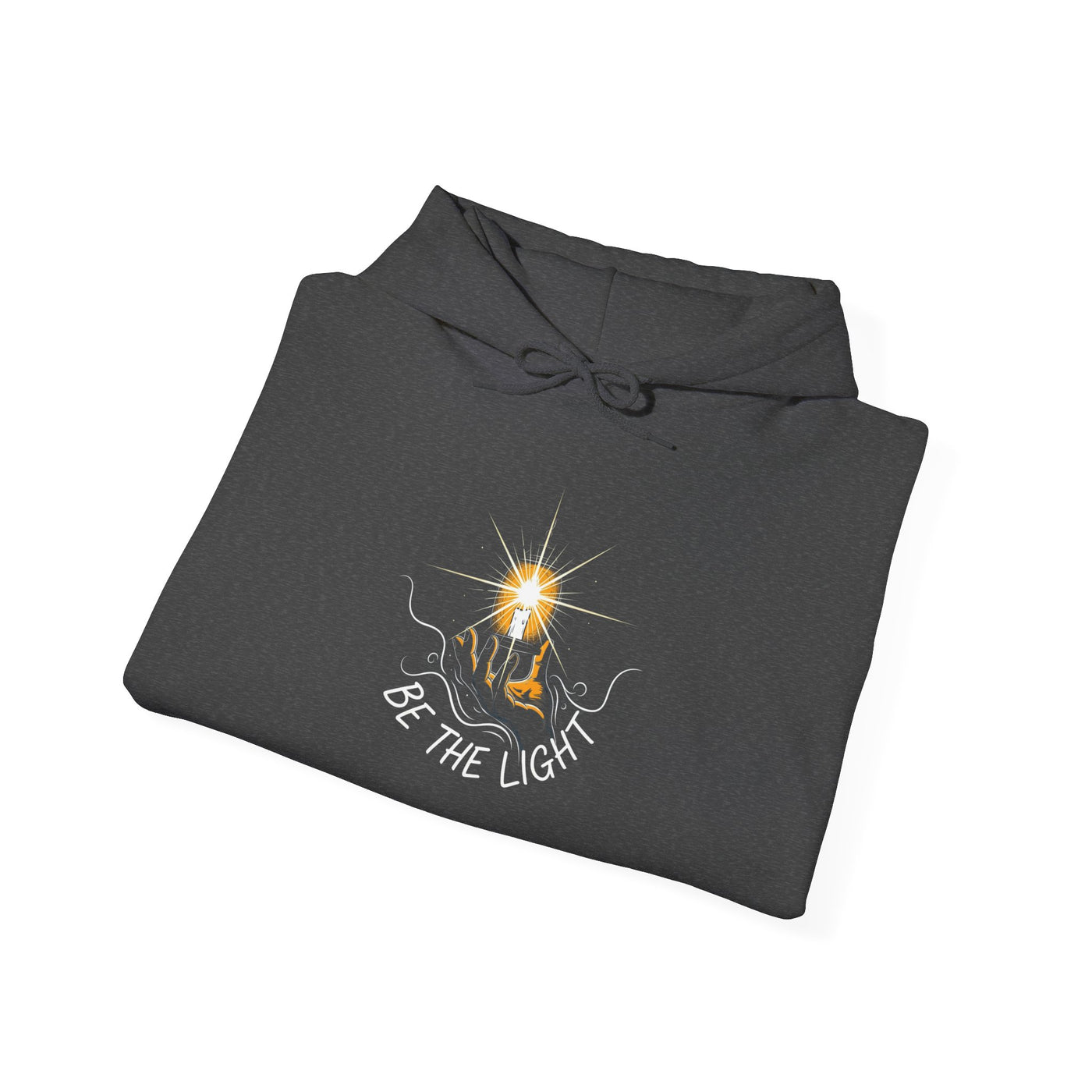 Be The Light Unisex Hoodie – Motivational & Faith-Based Sweatshirt