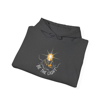 Be The Light Unisex Hoodie – Motivational & Faith-Based Sweatshirt