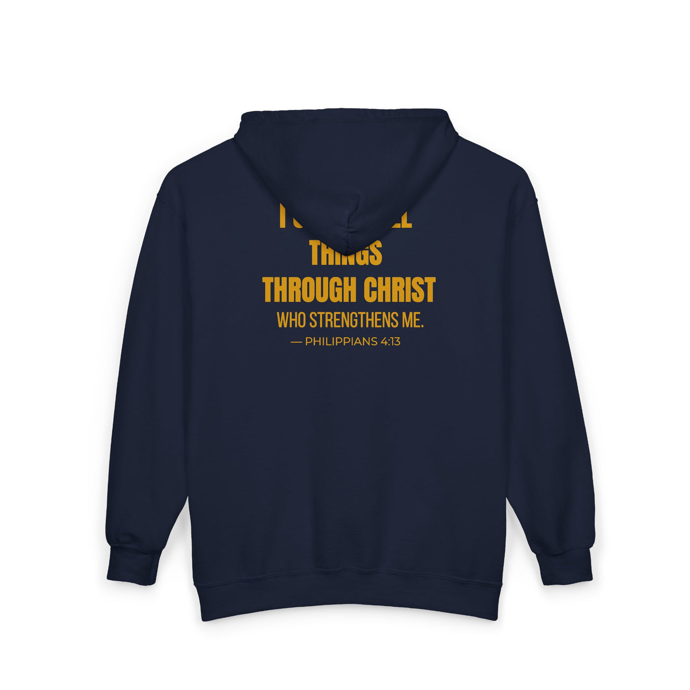I Can Do All Things | Philippians 4:13  Stylish Unisex Zip Hoodie