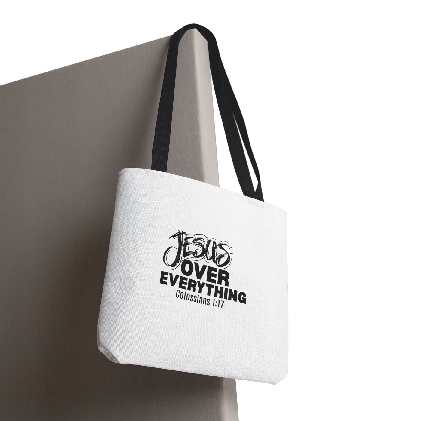 Inspirational Tote Bag | Jesus Over Everything | Faith Inspired  Everyday Use