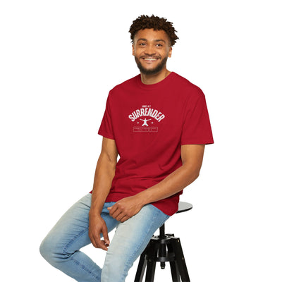 Unisex Surrender Shirt, Inspirational Tee , Everyday Wear