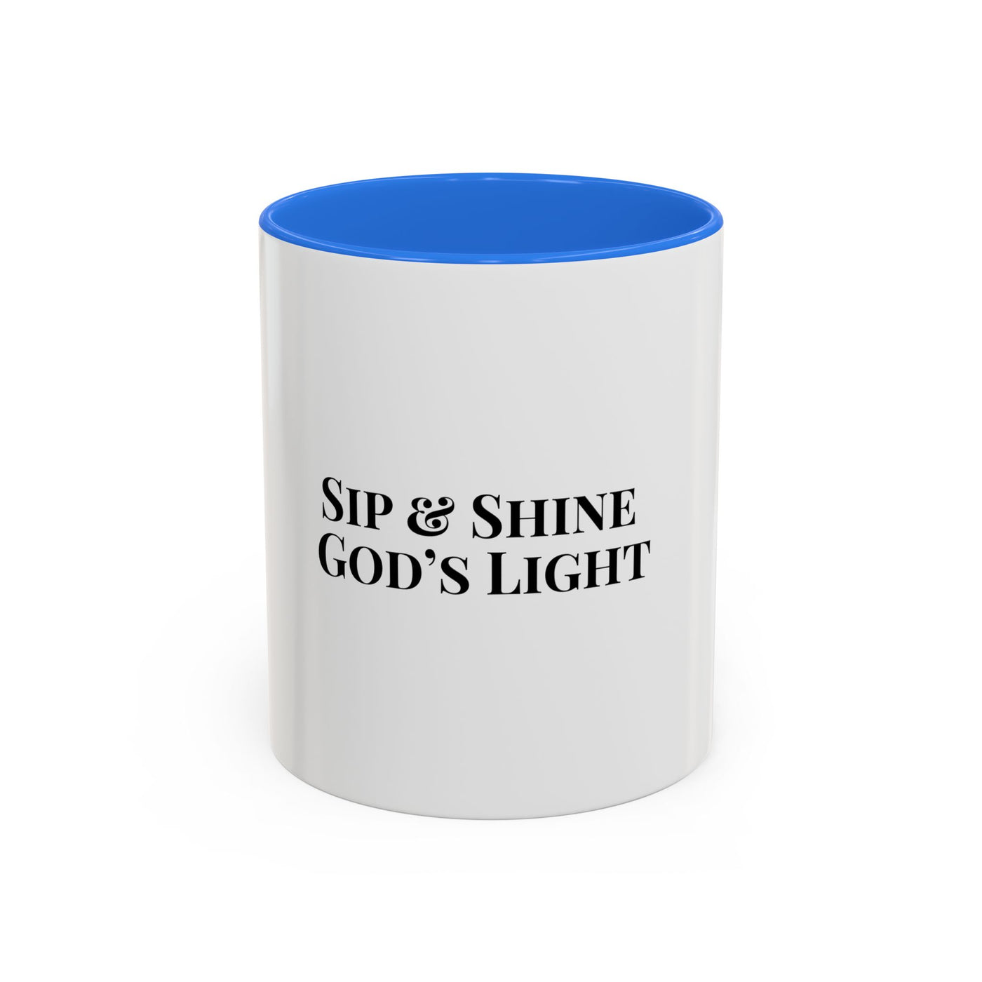 Sip and Shine God's Light Colorful Mugs (11oz, 15oz)