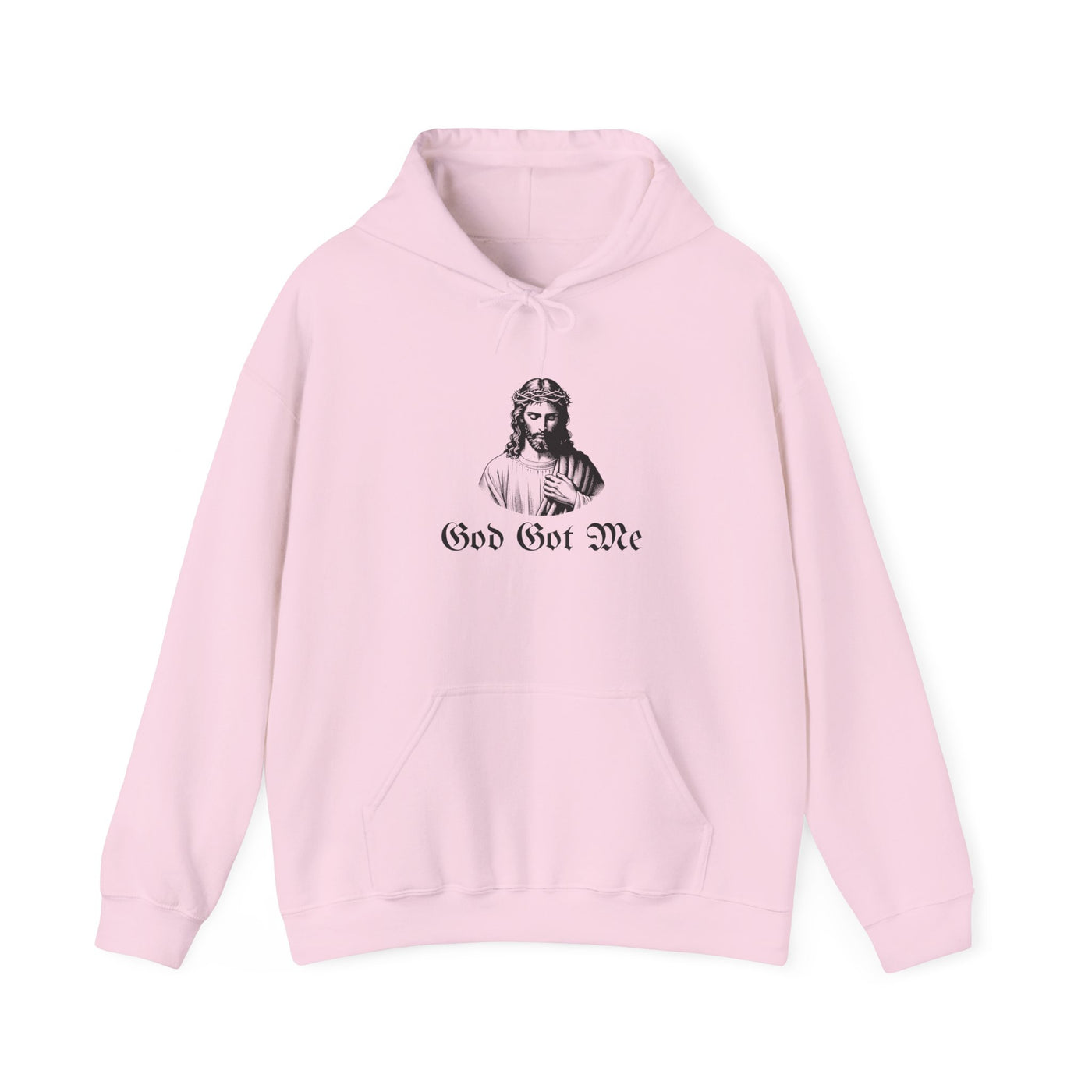 Inspirational God Got Me Hoodie, Faith-Based Apparel for Everyday Wear