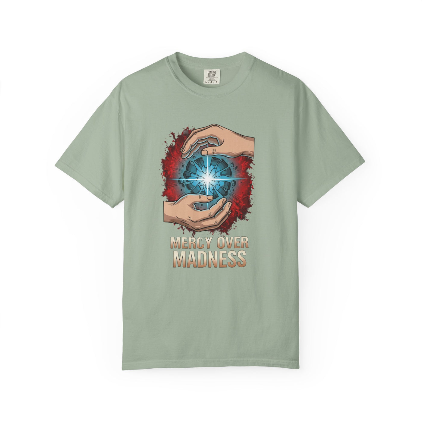 Mercy Over Madness T-Shirt, Unisex Casual Tee, Gift for Mental Health Awareness