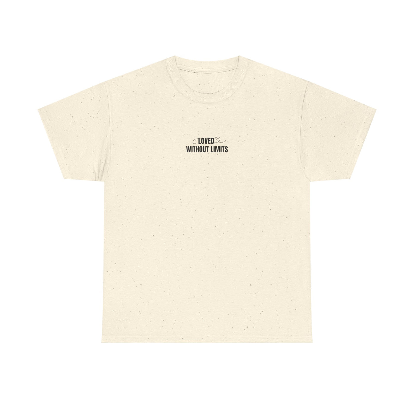 Love Without Limits Unisex Heavy Cotton Tee, Casual T-Shirt, Inspirational Apparel
