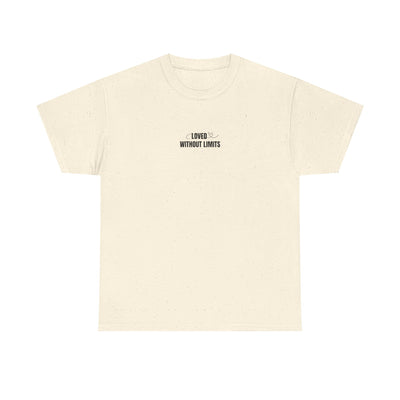 Love Without Limits Unisex Heavy Cotton Tee, Casual T-Shirt, Inspirational Apparel
