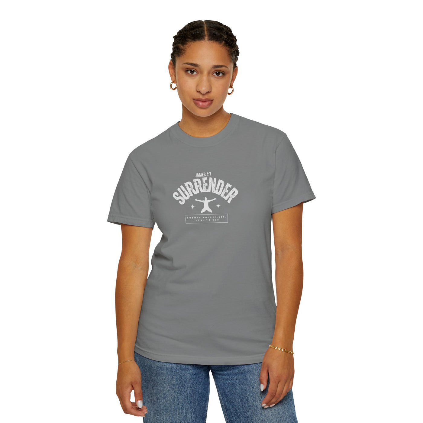 Unisex Surrender Shirt, Inspirational Tee , Everyday Wear