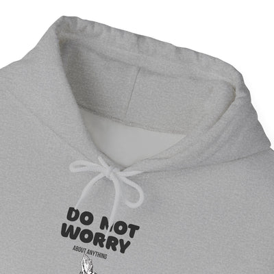 Inspirational Hooded Sweatshirt - 'Do Not Worry, Instead, Pray'