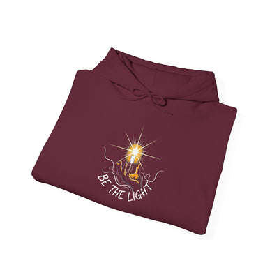 Be The Light Unisex Hoodie – Motivational & Faith-Based Sweatshirt