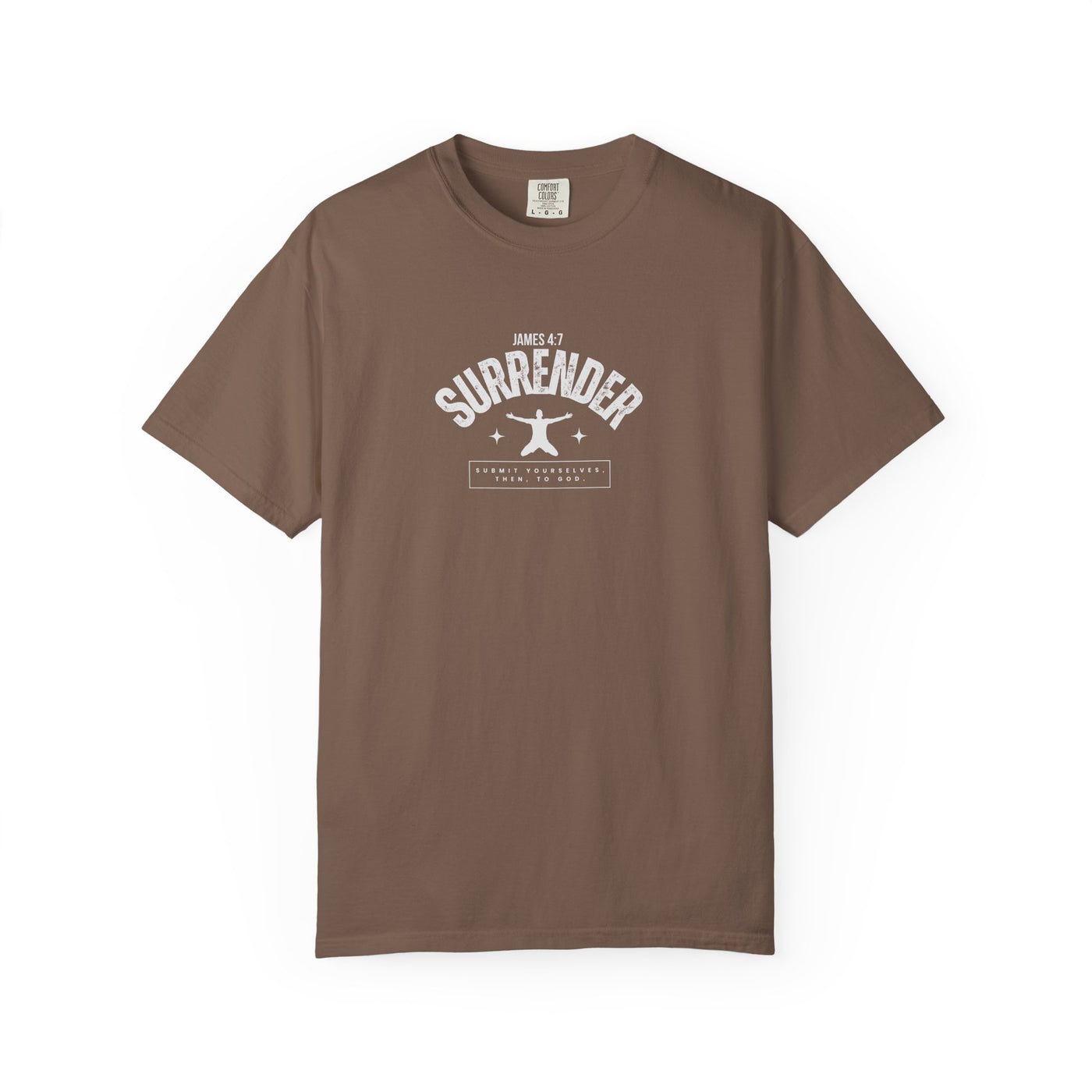 Unisex Surrender Shirt, Inspirational Tee , Everyday Wear
