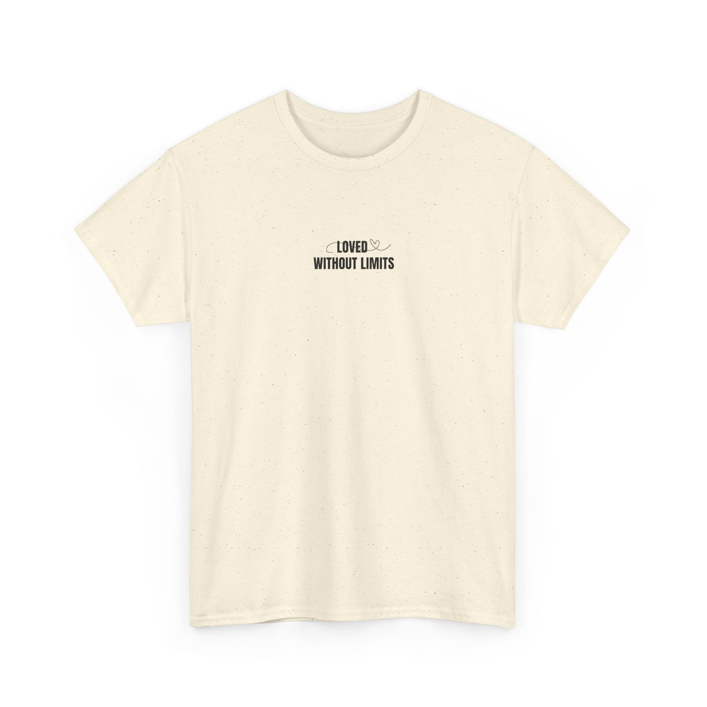 Love Without Limits Unisex Heavy Cotton Tee, Casual T-Shirt, Inspirational Apparel