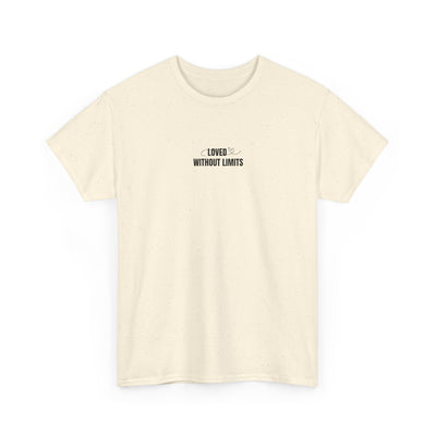 Love Without Limits Unisex Heavy Cotton Tee, Casual T-Shirt, Inspirational Apparel