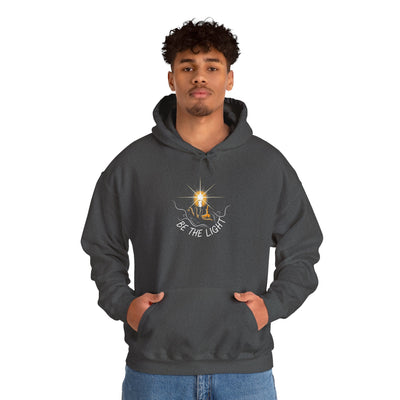 Be The Light Unisex Hoodie – Motivational & Faith-Based Sweatshirt