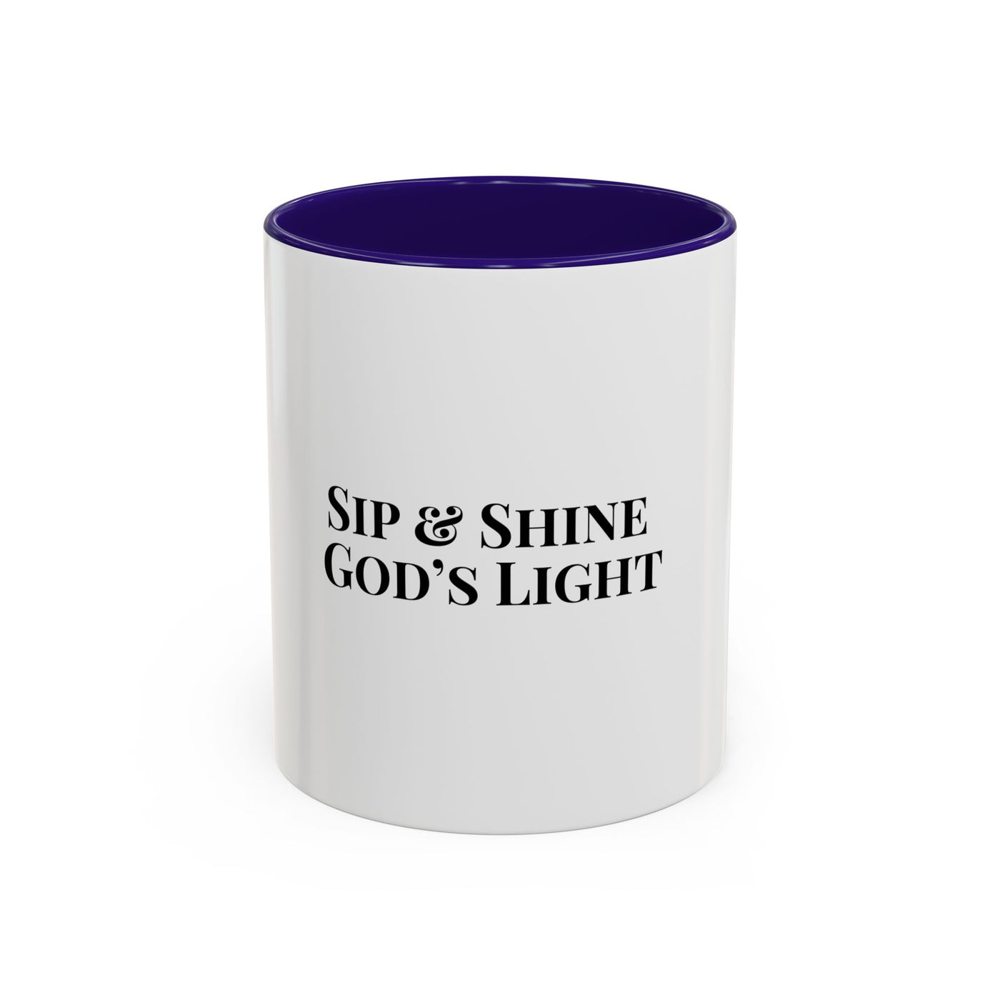 Sip and Shine God's Light Colorful Mugs (11oz, 15oz)