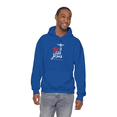 Faith-Inspired Hooded Sweatshirt - Be Like Jesus, Inspirational Apparel, Religious Hoodie