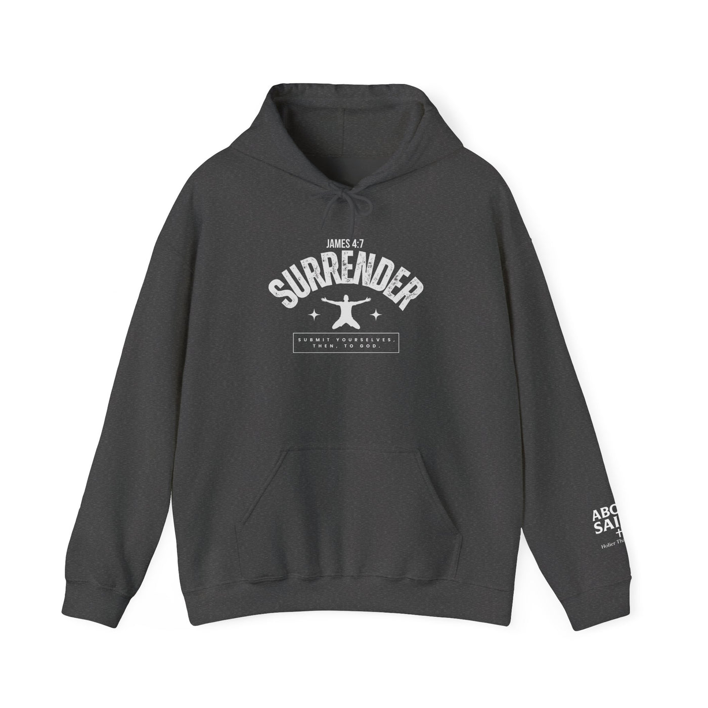 Inspirational Surrender Hoodie - Unisex Heavy Blend Sweatshirt