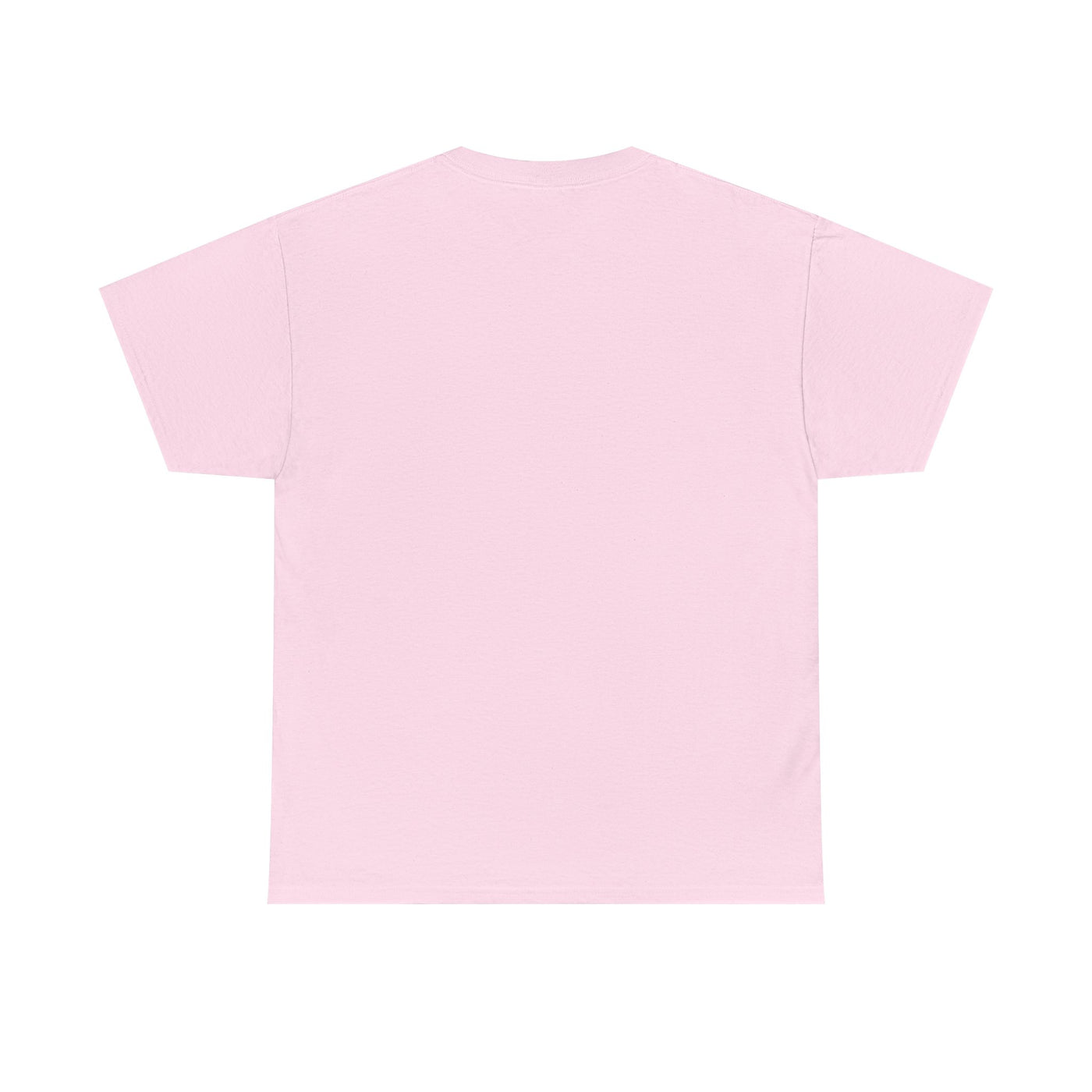 Unisex Heavy Cotton Tee with Above Saint Design