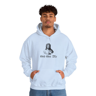 Inspirational God Got Me Hoodie, Faith-Based Apparel for Everyday Wear