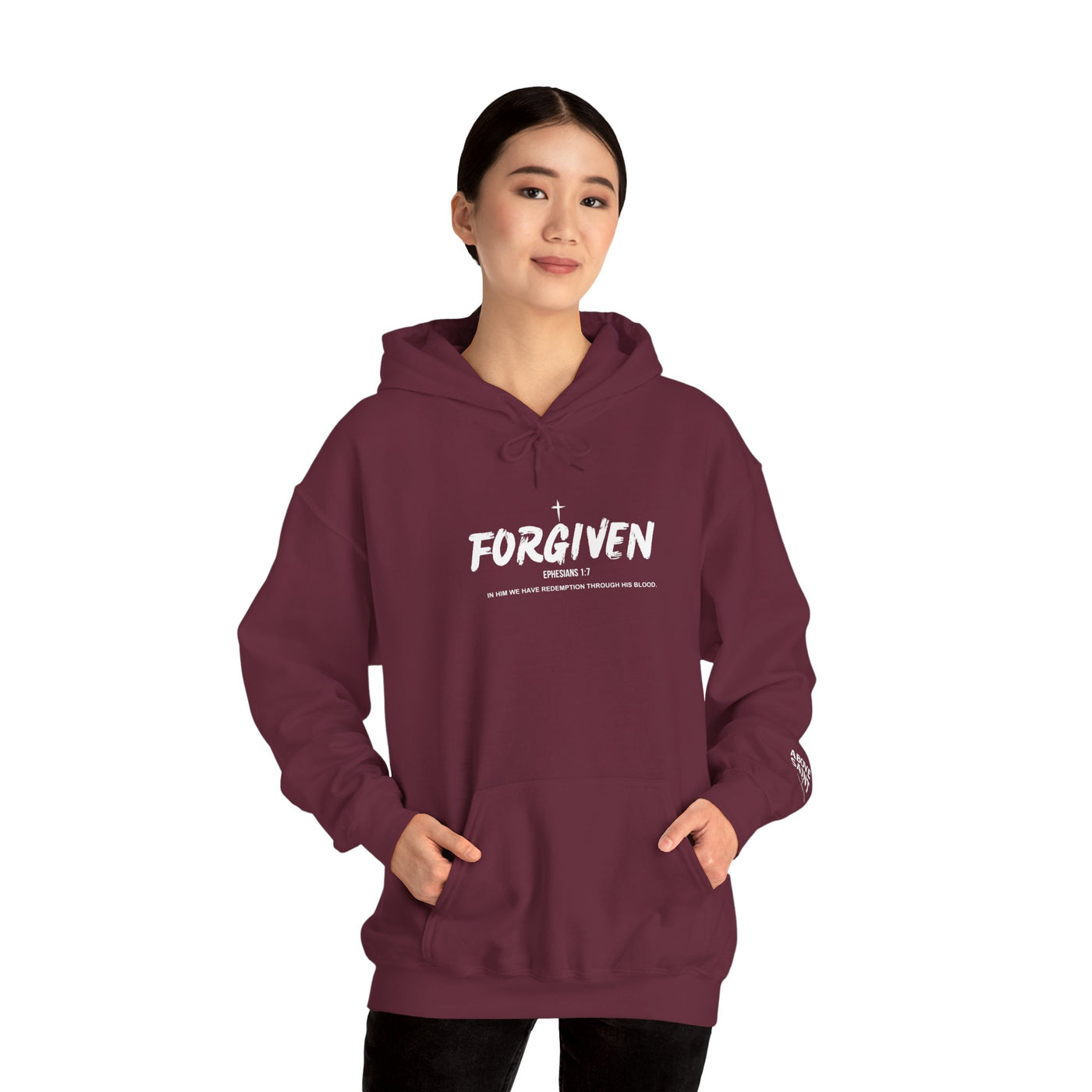 Forgiven Unisex Hoodie - Inspirational Sweatshirt for Faith