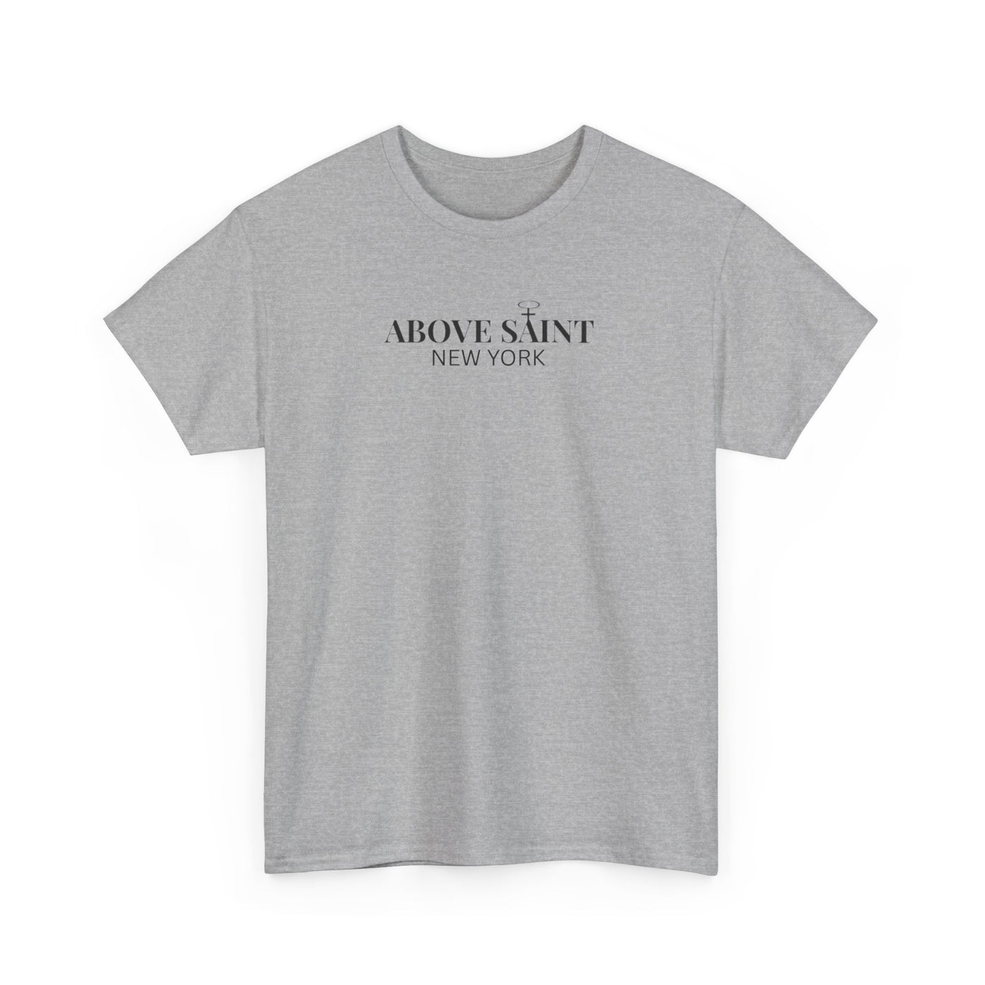 Above Saint New York Signature Logo Tee | Minimalist Christian Streetwear