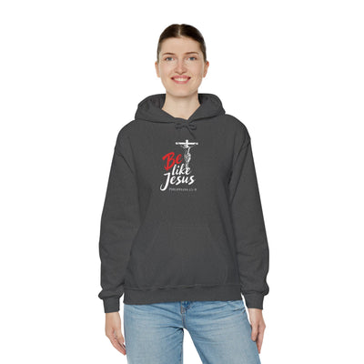 Faith-Inspired Hooded Sweatshirt - Be Like Jesus, Inspirational Apparel, Religious Hoodie