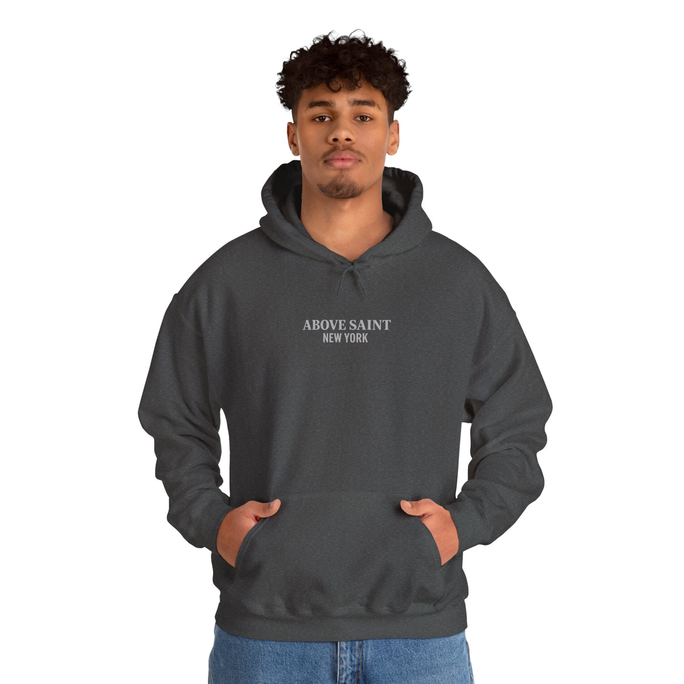 Inspirational Hooded Sweatshirt - "Walk by Faith, Not by Fear"