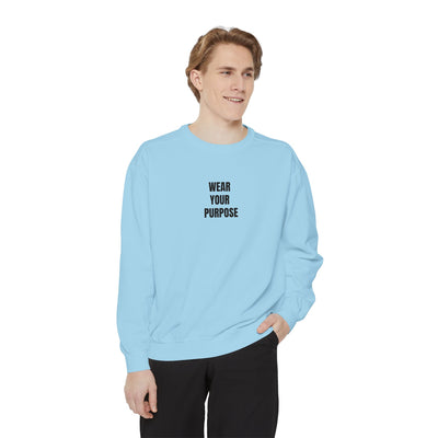 Purposeful Unisex Sweatshirt, Cozy Gift for Friends, Affirmation Apparel