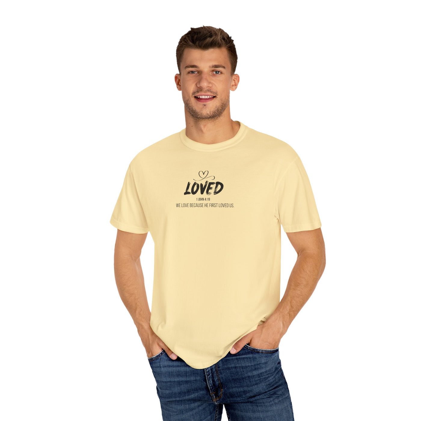 Loved Motivational  Tee for Comfort