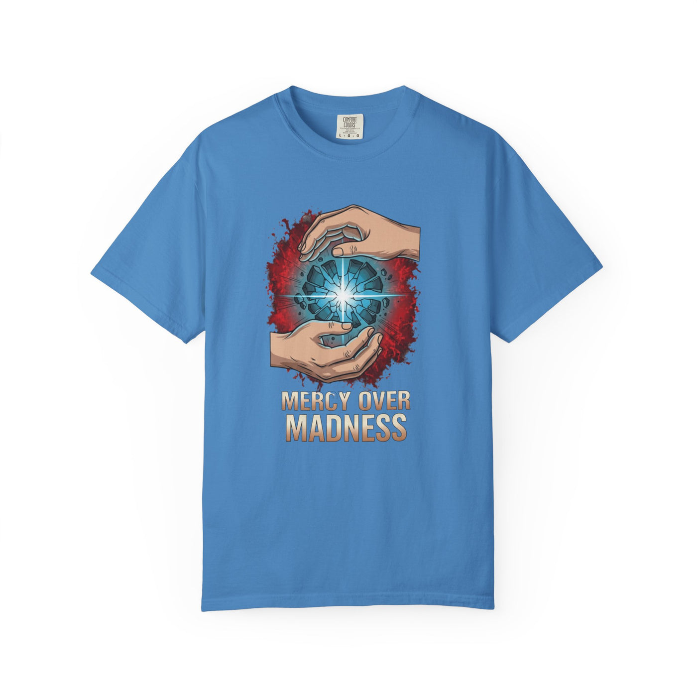 Mercy Over Madness T-Shirt, Unisex Casual Tee, Gift for Mental Health Awareness