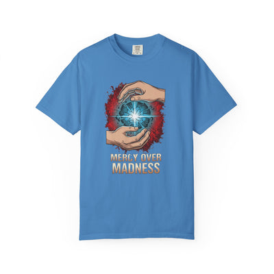 Mercy Over Madness T-Shirt, Unisex Casual Tee, Gift for Mental Health Awareness