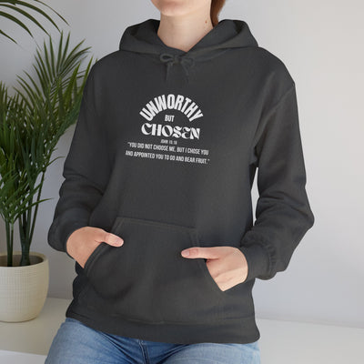 Unworthy but Chosen Unisex Motivational Hoodie