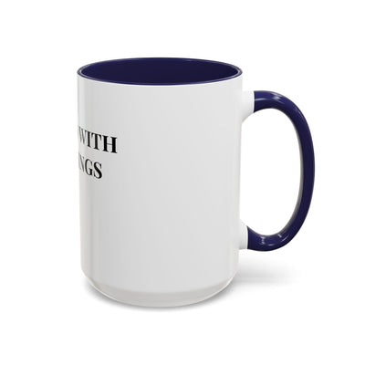 Brewed with Blessings White Ceramic Mug – Christian Coffee Cup (11oz & 15oz), Dishwasher & Microwave Safe