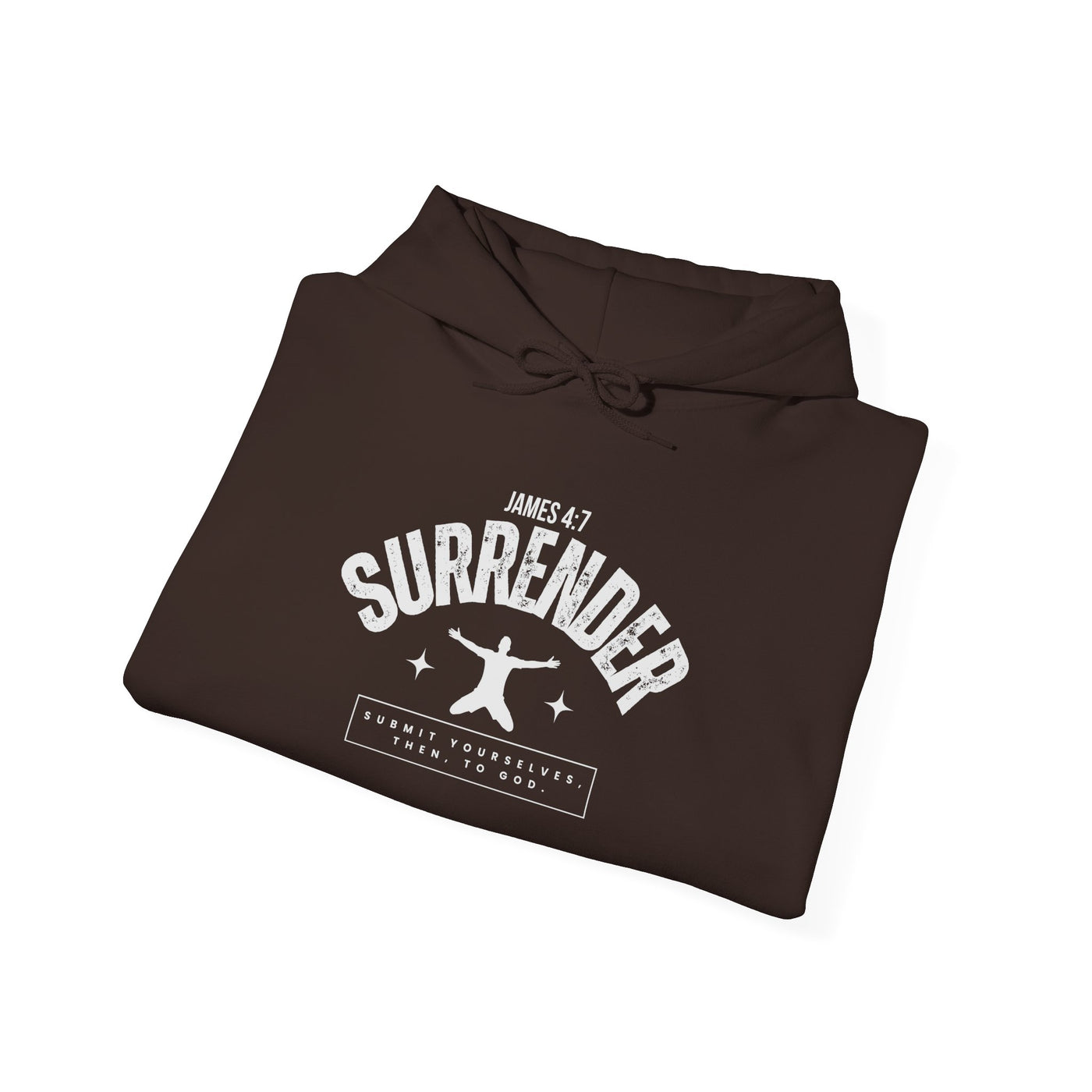 Inspirational Surrender Hoodie - Unisex Heavy Blend Sweatshirt