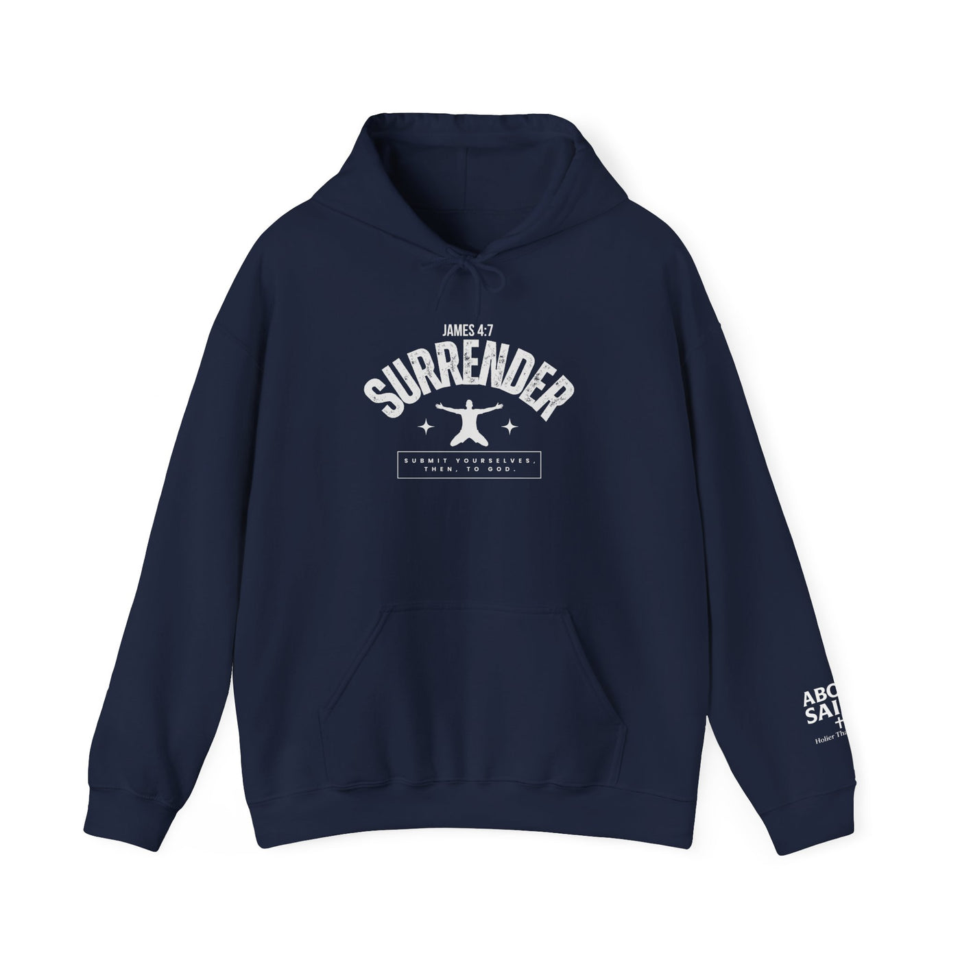 Inspirational Surrender Hoodie - Unisex Heavy Blend Sweatshirt