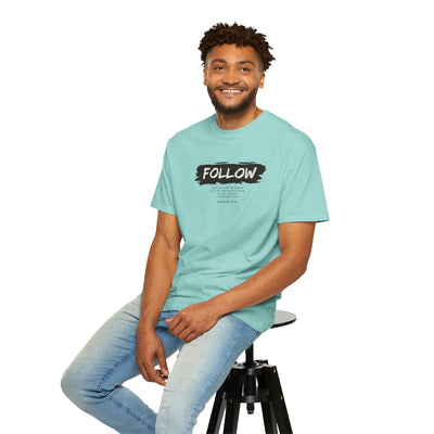 Follow Me Motivational Unisex T-shirt, Comfortable Tee for Everyday Wear