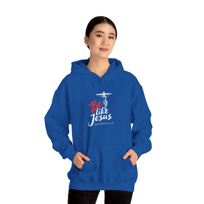 Faith-Inspired Hooded Sweatshirt - Be Like Jesus, Inspirational Apparel, Religious Hoodie