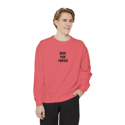 Purposeful Unisex Sweatshirt, Cozy Gift for Friends, Affirmation Apparel