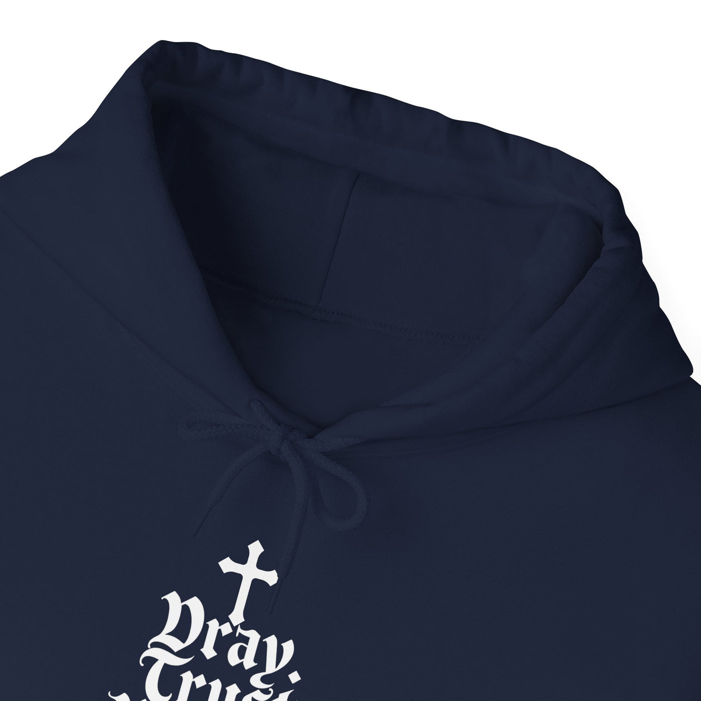 Pray Trust Repeat Cozy Unisex Hooded Sweatshirt for Every Occasion