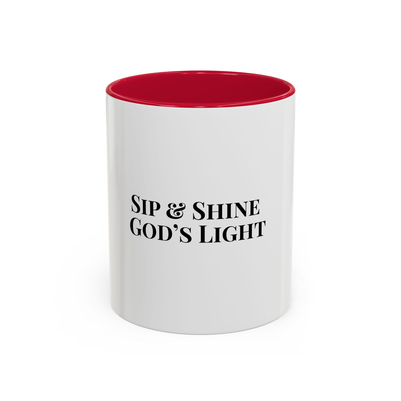 Sip and Shine God's Light Colorful Mugs (11oz, 15oz)